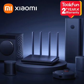 Xiaomi Redmi Маршрутизатор AX6000 Ретранслятор 512 МБ WiFi Ячеистая сеть 8 Усилителей сигнала OFDMA MU-MIMO Mi Home Extender VPN IPTV
