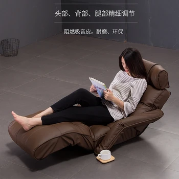 Многофункциональный выдвижной диван-кровать из огнестойкой кожи lazy seat Value