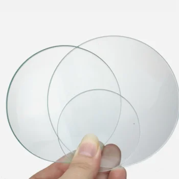 Предметное стекло для лабораторного исследования, 10 шт. (100 мм), крышка для мензурки, смотровая тарелка, прозрачные часы, круглые стекла, аксессуары для мензурки
