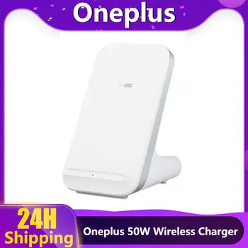 Беспроводное Зарядное Устройство OnePlus Warp Charge 50 Вт AIRVOOC US Wireless Qi Charging EPP 15 Вт/5 Вт Для Мобильного Телефона Oneplus 10 Pro 9 PRO