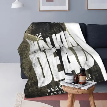 Одеяло The Walking Dead Zombies Фланелевое летнее Дэрил Диксон Дышащее легкое покрывало для постельных принадлежностей Офисное покрывало