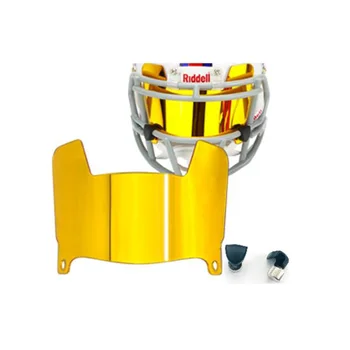 Универсальный Козырек Шлема для американского Мини-футбола с Зажимами, Козырьки для Защиты Глаз от Регби для Коллекционеров и Строителей