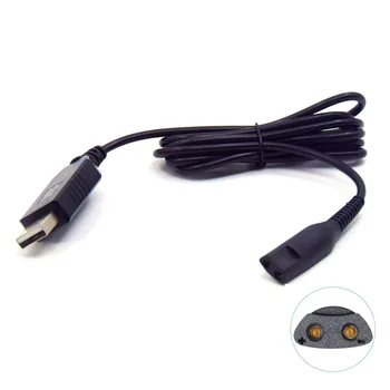 Кабель питания адаптера зарядного устройства USB 12v для бритв Braun серии Razor 1 3 5 7 9 3731 3730 3020 5010 5517 кабель 350cc-4 390cc