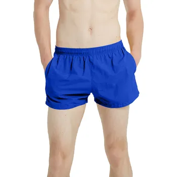 Мужские весенне-летние однотонные пляжные брюки с завязками, быстросохнущие дышащие пляжные брюки, повседневные плавки, шорты Parish.