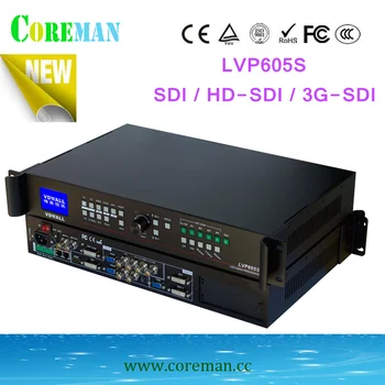 Видеостенный процессор LVP605s SDI/HD-SDI/ 3G-SDI p4.81 с наружным светодиодным экраном светодиодный видеопроцессор