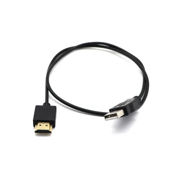 Разъем адаптера HDMI 1.4 от штекера USB 2.0 к Разъему Зарядного Устройства Кабель-Конвертер