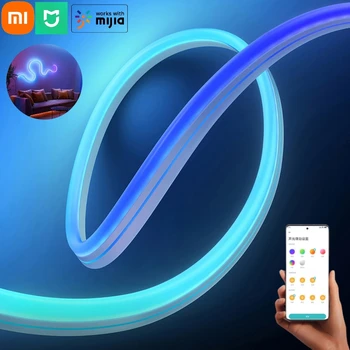 Xiaomi Mijia Atmosphere Light Strip Smart Linkage Game RGB Фотоэффект с музыкальным ритмом С Xiaomi TV Работает для приложения Mihome.