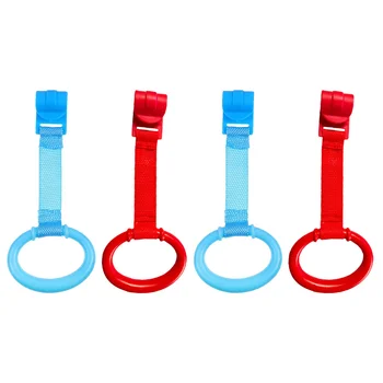 Тяговые кольца для детской кроватки Подвесное кольцо для подставки для детской кроватки Детские инструменты для обучения ходьбе Подходят для ребенка 0-3 лет