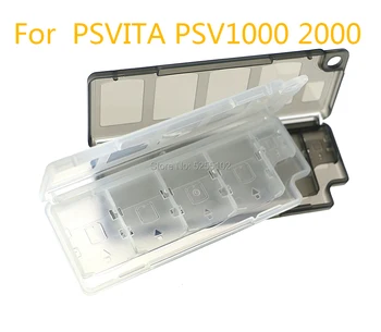 2шт 10 в 1 Материальный Ящик Для Хранения Sony PSVita PS Vita 1000 Коробка для Карт памяти PSV Чехол для игровых карт для PSV1000 PSV Slim 2000 Case