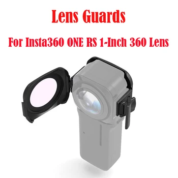 Защелкивающаяся защита объектива для Insta360 ONE RS 1-Дюймовая Защитная крышка камеры 360 Edition Премиум-класса для аксессуаров Insta360 One RS