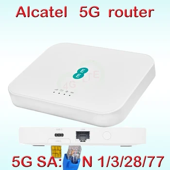 карманный мобильный wifi alcatel ee 5gee wifi QTAD52E 5G wifi6 lan порт 5G NR sa 5g Мини WiFi роутер С Sim-картой Точка доступа Wi-Fi