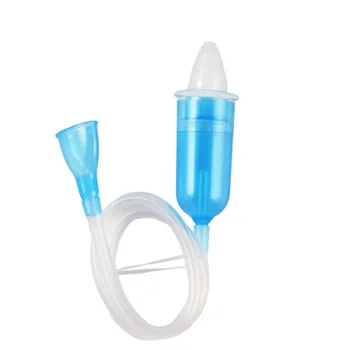 Назальный аспиратор с мягким наконечником, безопасная присоска, вакуумный отсос для новорожденных, Больные малыши, практичный очиститель для носа от соплей для младенцев