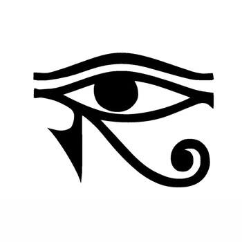 13 см x 10 см для глаза РА ГОРА, Египетского бога, виниловая наклейка, наклейка на окно, стену, бампер, языческий символ, автомобильные наклейки