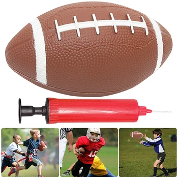 Мяч для регби для подростков, американский футбол, надувные Детские игрушки, футбольные мячи с надувным устройством, Детский игровой мяч для обучения детей