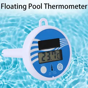 Цифровой термометр ABS Плавающий тестер температуры воды Плавающий термометр для бассейна для воды в ванне для бассейна, аквариума, спа-салона, гидромассажной ванны