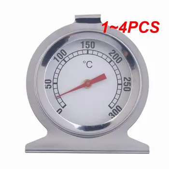 1 ~ 4ШТ Термометр для духовки из нержавеющей стали с мини-циферблатом, измеритель температуры, Кухонные инструменты, Барбекю, Горячая еда, Игольчатый термометр с горячим маслом