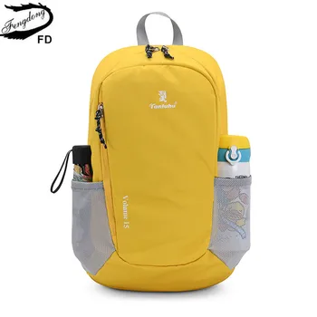 Маленький школьный рюкзак Fengdong для девочек, мини-спортивный рюкзак, студенческая школьная сумка, легкий рюкзак, водонепроницаемый рюкзак для путешествий