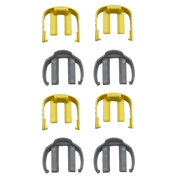 4 комплекта желто-серого цвета для Karcher K2 K3 K7 Для мойки высокого давления и замены шланга C-образный зажим для подключения шланга к машине
