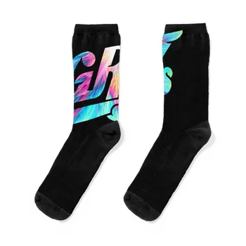 Классические носки GRIZ Tie-Dye, спортивные милые компрессионные чулки, забавный подарок, носки для девочек, мужские носки