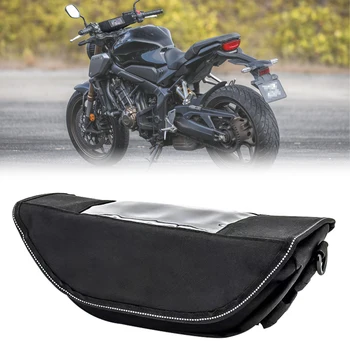 Для Honda CB5650R CB650R CB650R Руль мотоцикла, водонепроницаемая сумка, дорожная сумка, сумка для хранения, экран GPS