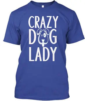 Потрясающая футболка Crazy Dog Lady Awesome Tee