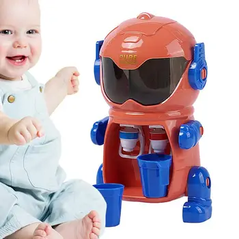 Диспенсер для воды для детей, маленькая игрушка-автомат в форме робота, милая и безопасная мультяшная игрушка для питья воды, Рождественская и детская