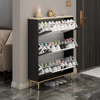 Компактные обувные шкафы Nordic Display Box Шкафы для хранения обуви с выдвижными ящиками Современный набор мебели для дома Mueble Zapatero