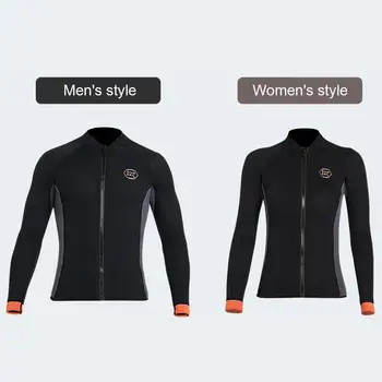 Взрослые мужчины, женщины, 3 мм неопреновый гидрокостюм, куртка, купальники для подводного плавания