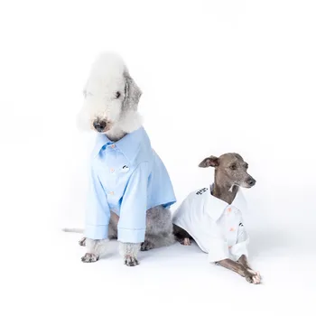 Весенне-осенняя рубашка для домашних животных из бамбукового волокна, одежда для собак Bellington Whibit Greyhound, одежда для собак малого и среднего размера, аксессуары для собак