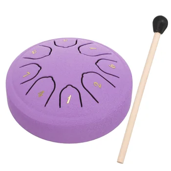 Мини-эфирный барабан для начинающих, Ударный инструмент со стальным язычком, Детская развивающая игрушка, Музыкальный Титан
