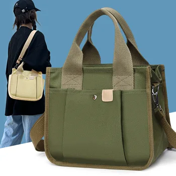 Дорожная сумка, холщовая сумка, разделительная сумка для переноски для женщин, сумка для беременных, сумки для подгузников, сумка-мессенджер 25x23x16 см