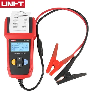 UNI-T Auto Battery Tester 12V 24V 40-2000 CCA, детектор аккумуляторной системы, анализатор емкости автомобильного аккумулятора, тестер системы проворачивания нагрузки