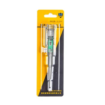 Измеритель напряжения, индукционный зонд-тестер ручки 24-250 В, электрический тестер ручки
