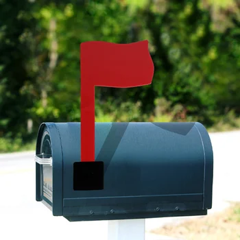 Флаг почтового ящика Универсальный клейкий флаг почтового ящика Красный Липкий Флаг почтового ящика Сменный Флаг почтового ящика