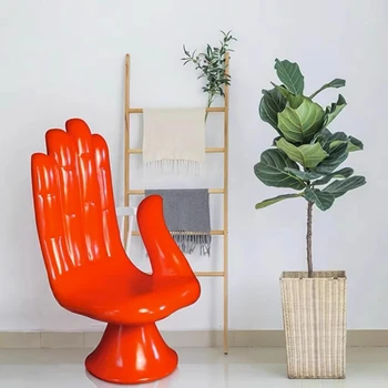 Кресло для отдыха из стекловолокна в форме спинки Будды, кресло для рук, Креативный Диван, Мебель, произведение искусства
