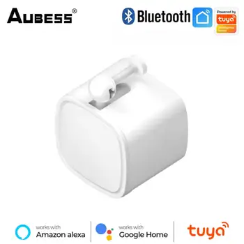 Aubess Толкатель кнопок Smart Switch Bluetooth Управление таймером Tuya или приложение Smart Life Добавить концентратор Совместим с Alexa Google Home