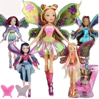 Believix Fairy & Lovix Fairy Rainbow Красочные Фигурки Девочек-Кукол Fairy Bloom Куклы с Классическими Игрушками для Подарка Девочке