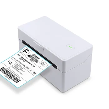 Новая 4-дюймовая машина для печати этикеток для доставки, прямой настольный принтер USB и Bluetooth TDL407