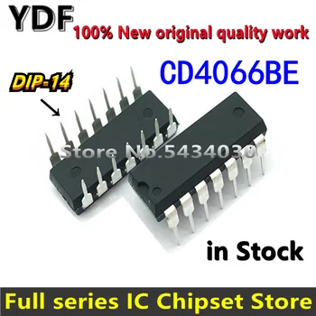 (10шт) 100% Новый CD4066 CD4066BE 4066 4066BE DIP-14 микросхема переключателя dip14 IC