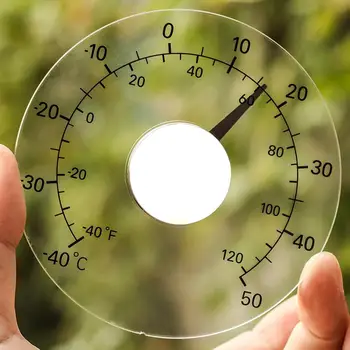 Водонепроницаемый термометр, измеритель температуры для наружного окна, сада, теплицы, мини-указатель, измеритель температуры