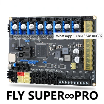 Fly3D Super8-axis Pro с высокопроизводительным чипом H7 550 МГц, высокоскоростная материнская плата для 3D-принтера VzBoT