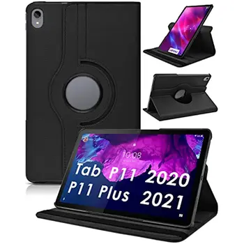 Вращающийся чехол-книжка для Lenovo Tab P11 Plus 5G Smart Case TB-J606F/L J616F/X J607Z с откидной крышкой для Xiaoxin Pad Plus 2021 11