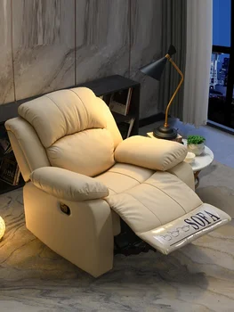 Массажное кресло с верхним сиденьем, Электрическое кожаное кресло-качалка для маникюра