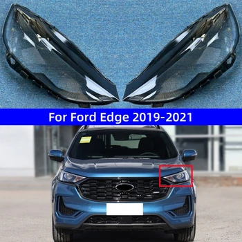Для Ford Edge 2019 2020 2021 Корпус автомобильных фар Прозрачный Материал ПК Линзы фонарей
