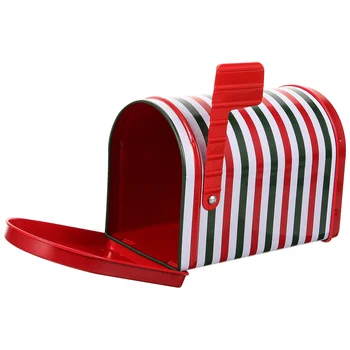 Бисквитное детское украшение на День рождения для девочки, Оловянные коробки для хранения почтовых ящиков на Рождество