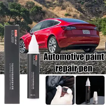 Малярная Ручка Подходит Для Ремонтной ручки Tesla Model 3 X Y S Carbon Black White Grey Sliver Автомобильные Товары Ремонт Краски Царапины