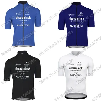 2021 Велосипедная Майка Quick Step Белый Синий Черный Велосипедная Одежда Рубашка Для Шоссейного Велосипеда Велосипедные Топы MTB Maillot Cyclisme Ropa Ciclismo