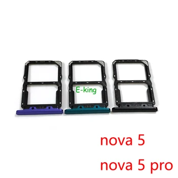 Для Huawei Nova 2 3 3i 3e 4 5 5i 6 Pro SE, слот для sim-карты, держатель лотка, гнездо для чтения sim-карт