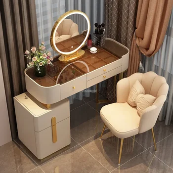 Дизайнерские комоды в скандинавском стиле для мебели в спальне, туалетный столик, Роскошный туалетный столик, современный шкаф для хранения в гостиной