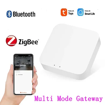 Tuya ZigBee 3.0 Smart Multimode Wireless Bluetooth Smart Gateway Приложение Smart Life Дистанционное Управление Alexa Google Home